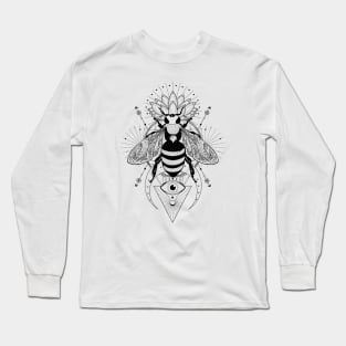 Honey Bee | Sacred Geometry Long Sleeve T-Shirt